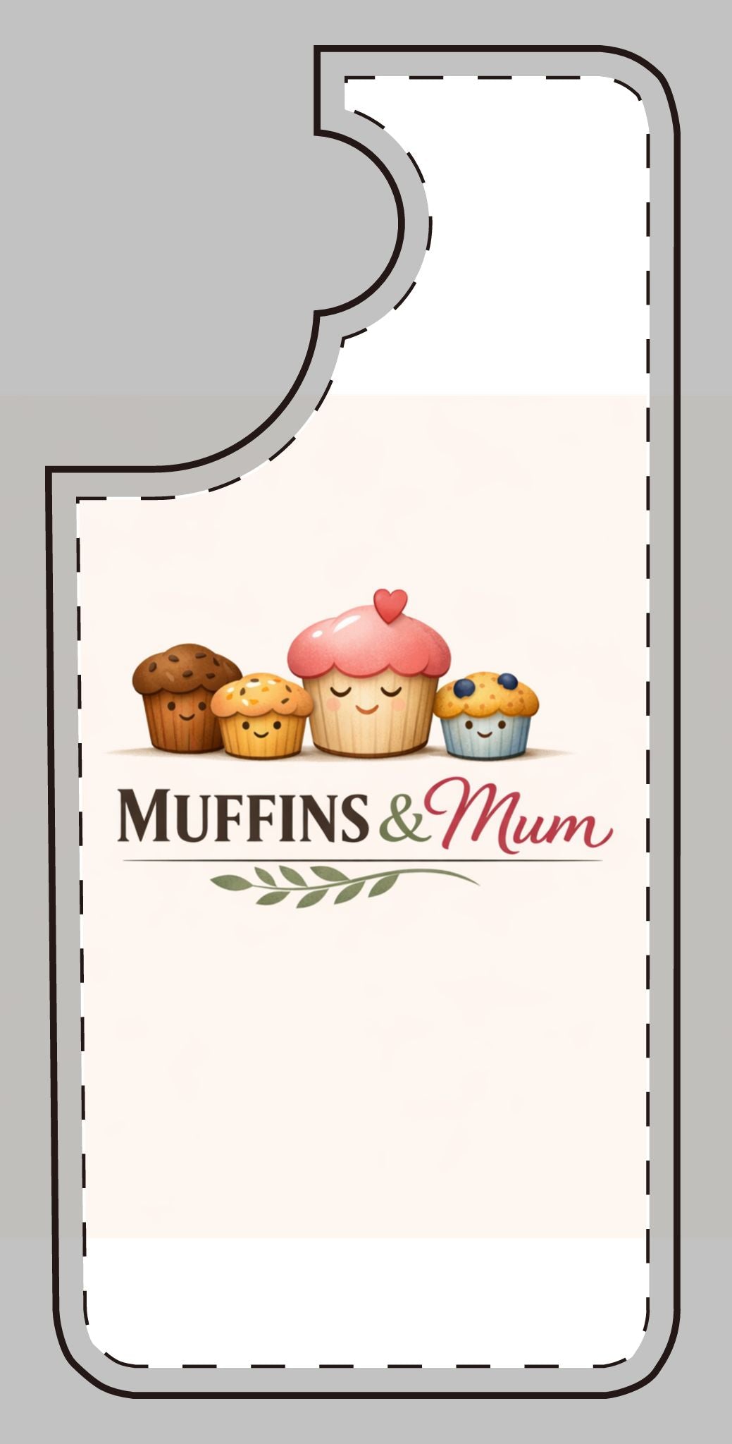 Muffins & Mum Colorful Phone Cases — Cute Silicone & TPU Protective Cover